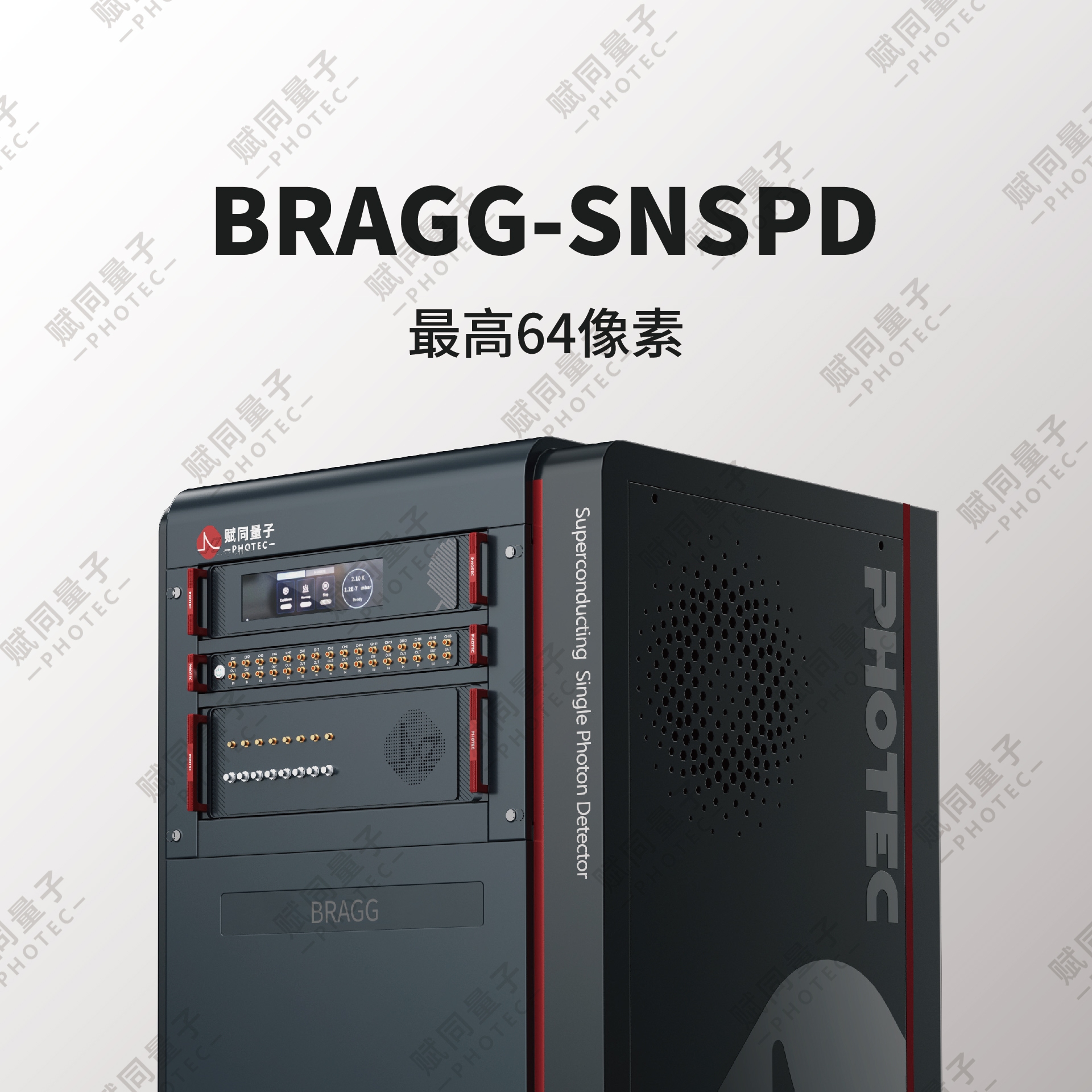 BRAGG系列多像素SNSPD